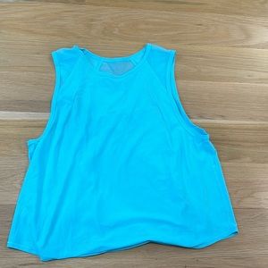 sculpt cropped tank top